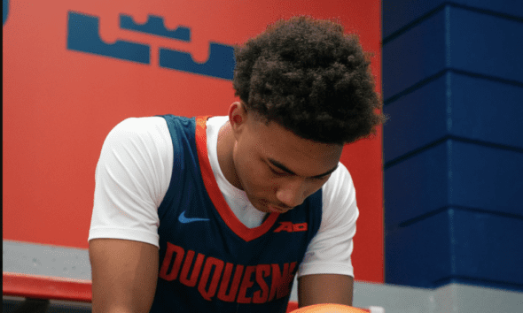 Over the weekend, Duquesne hosted one of its top targets as Arness Lawson took an official visit to check out Dru Joyce's program.